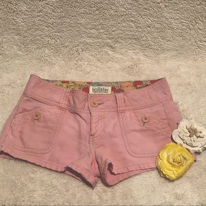Light pink Hollister shorts